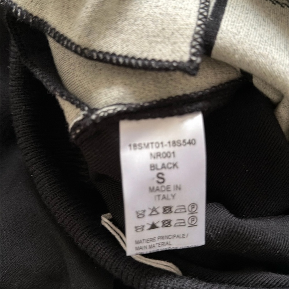 NWOT Chloe black plaid wool blend jogger pant, size S - Picture 9 of 11